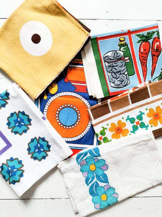 Ensemble de 7 torchons de cuisine pour confections