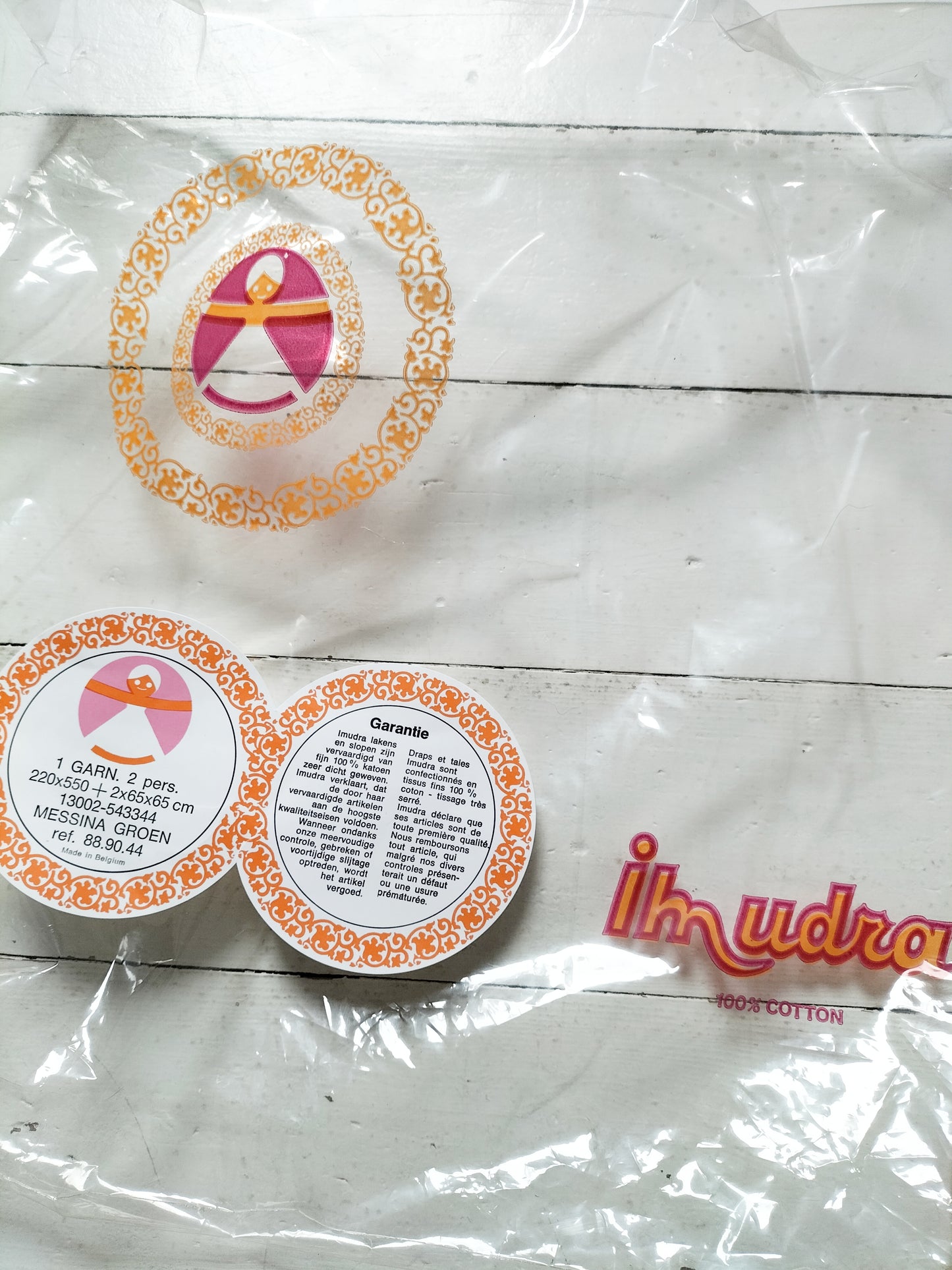 Duo drap plat et drap de matelas Imudra