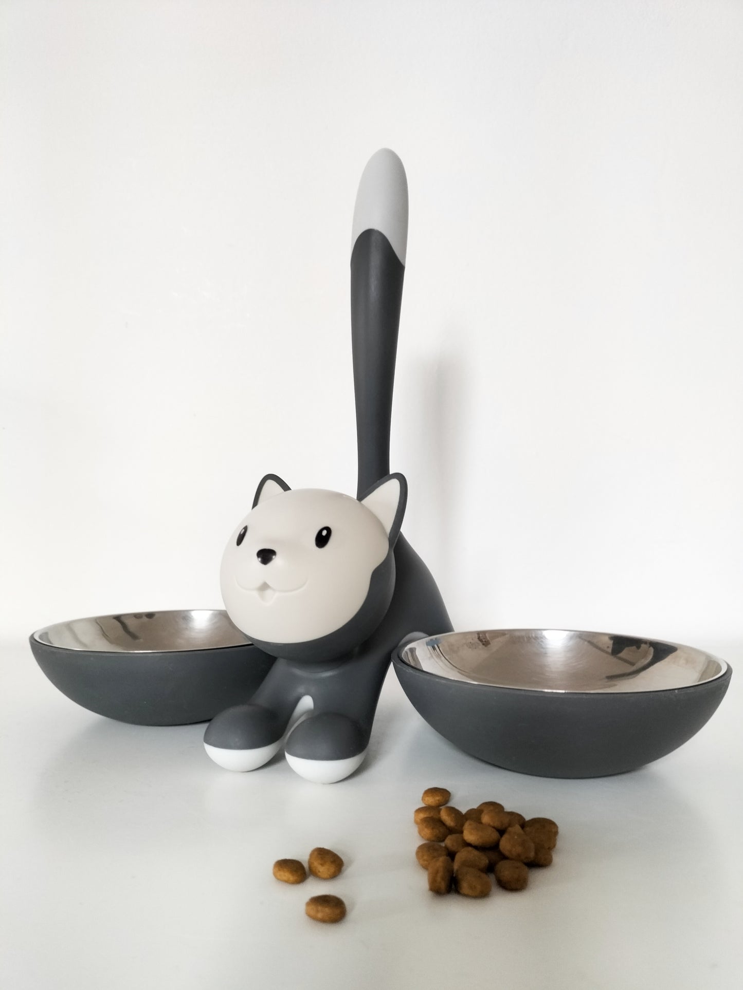 Gamelle double chat Miriam Mirri pour Alessi 2005