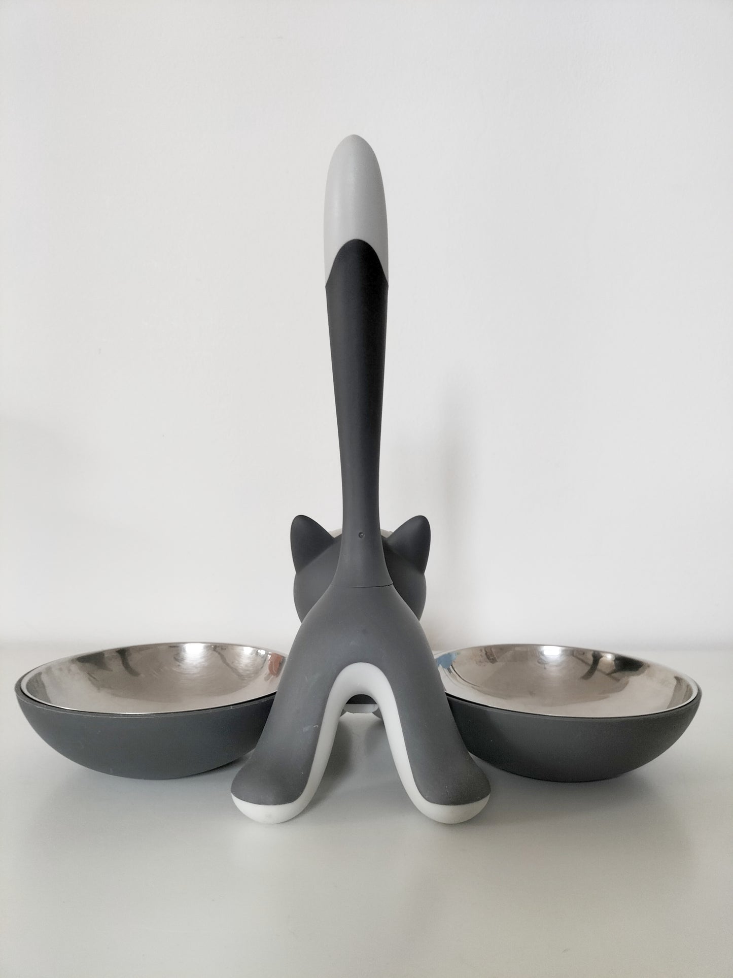 Gamelle double chat Miriam Mirri pour Alessi 2005