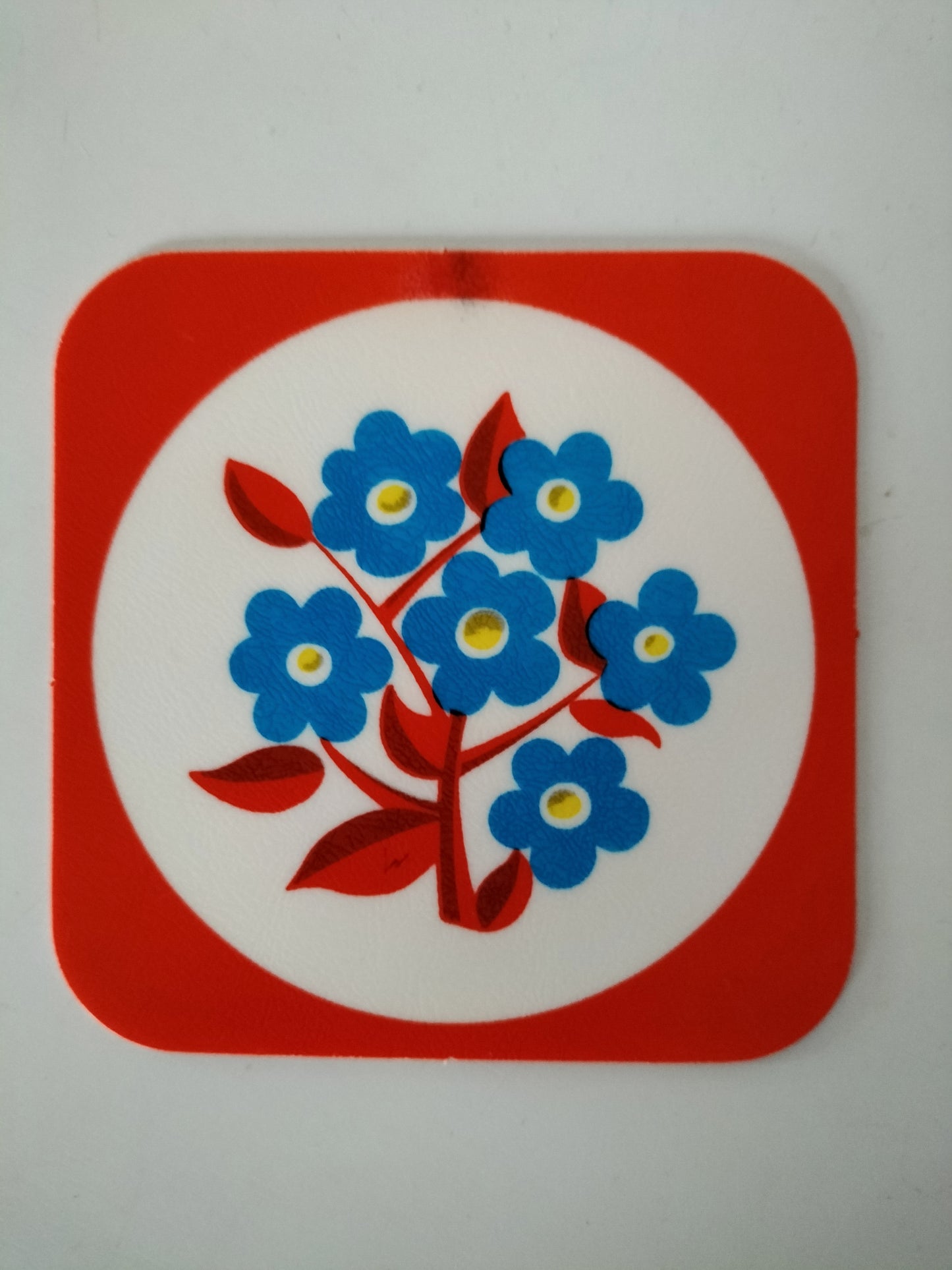 Ensemble de 6 sous-verres en plastique