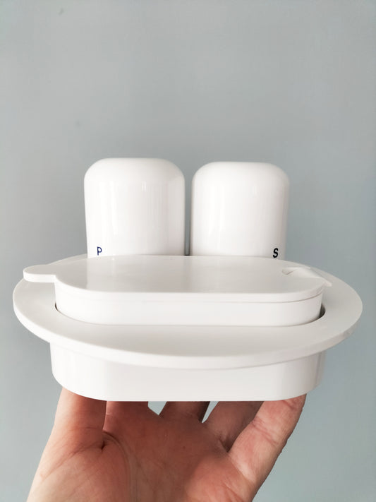 Set sel, poivre et moutarde Guzzini