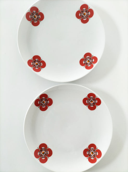 Duo d'assiettes à dessert Bavaria