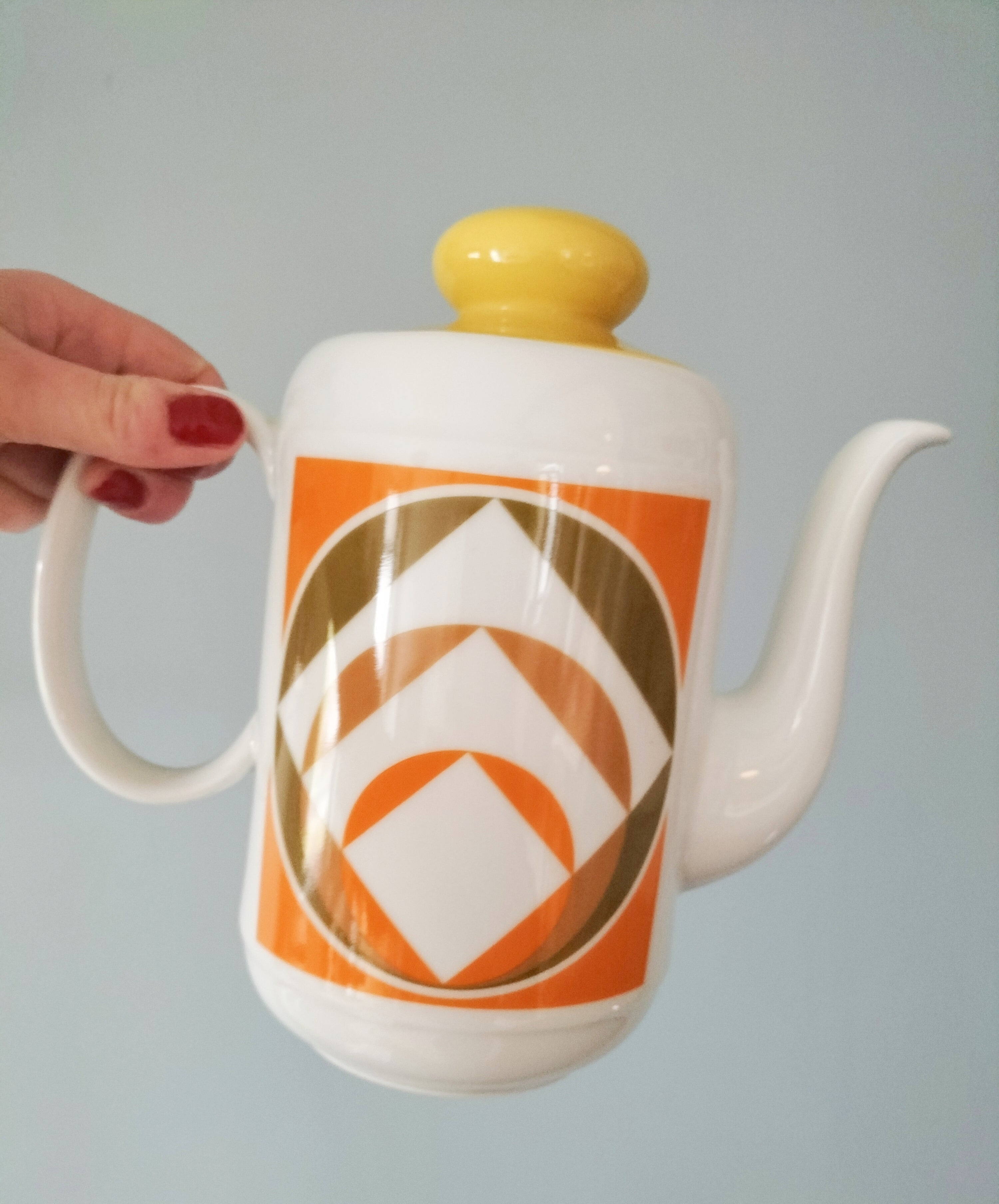 Théière cafetière Bavaria et son pot à lait