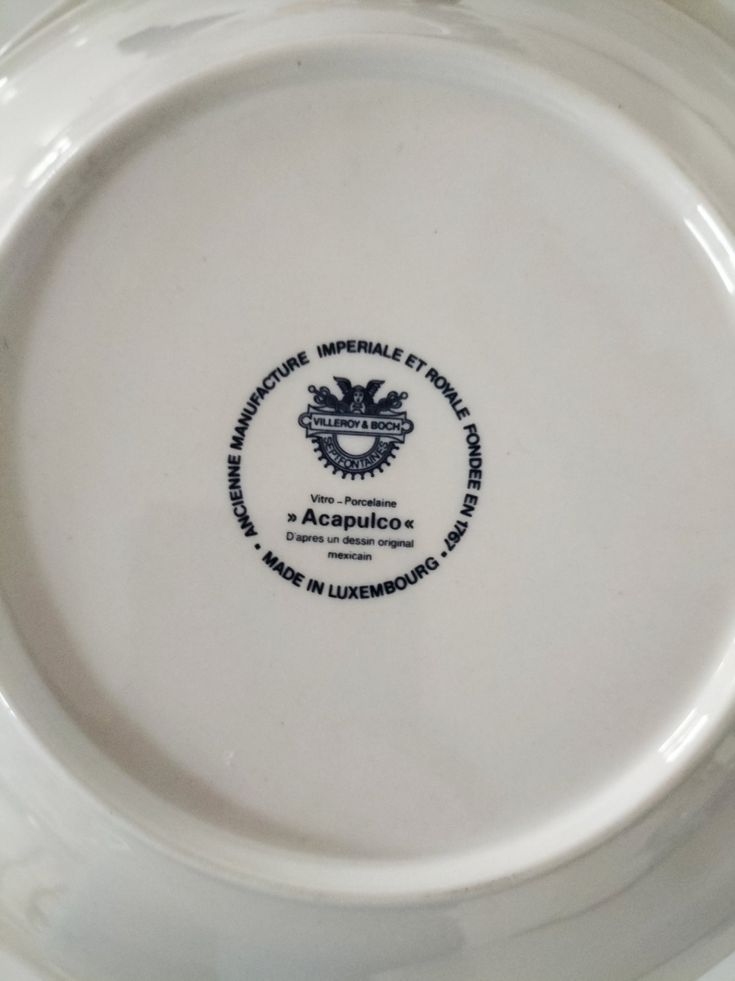 Duo d'assiettes creuses Villeroy et Boch Acapulco
