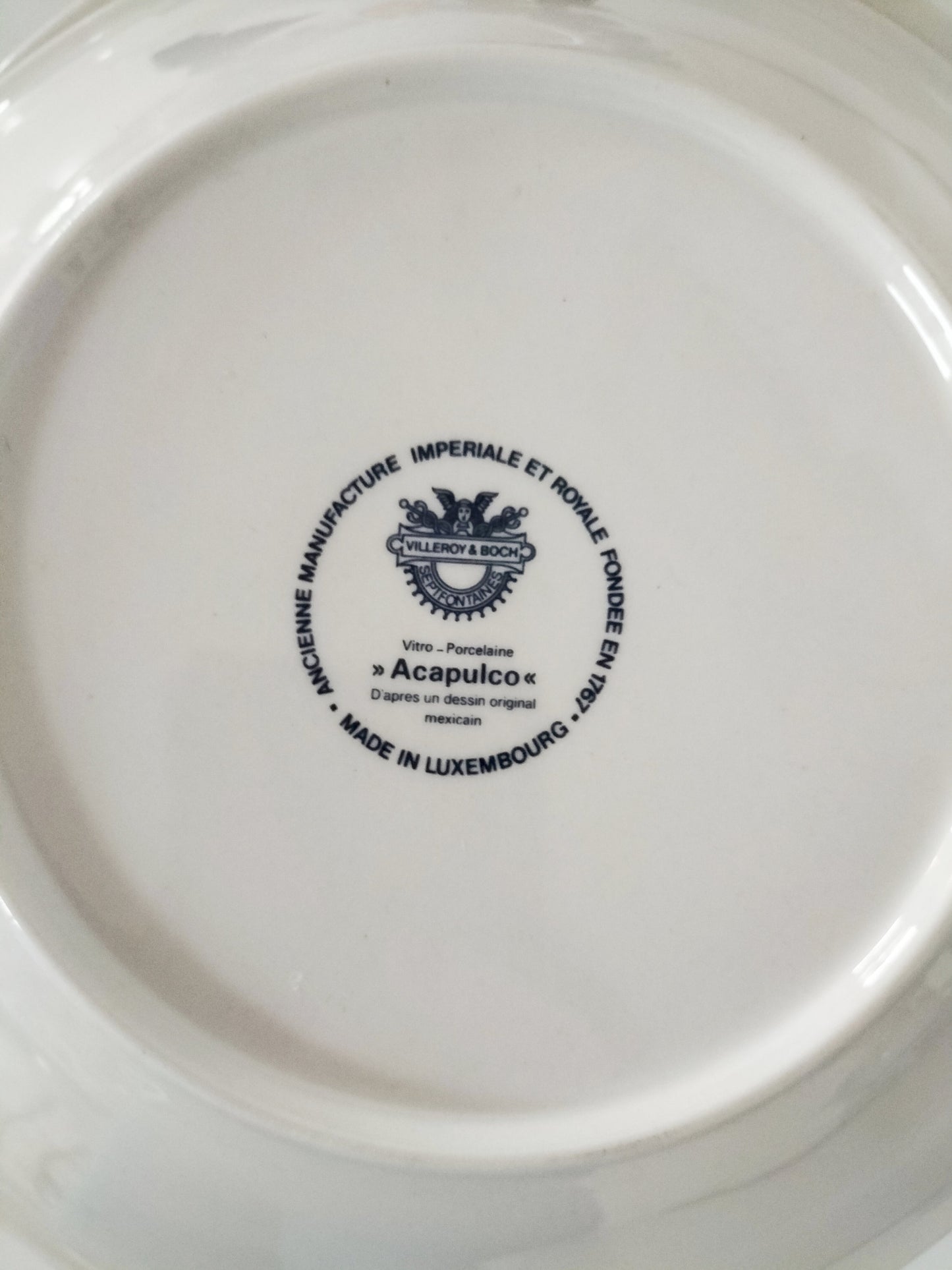 Duo d'assiettes creuses Villeroy et Boch Acapulco