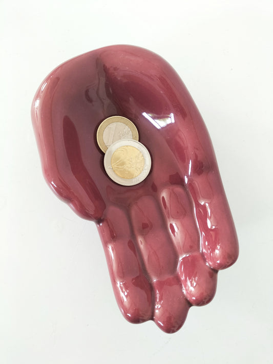 Vide-poches main en céramique