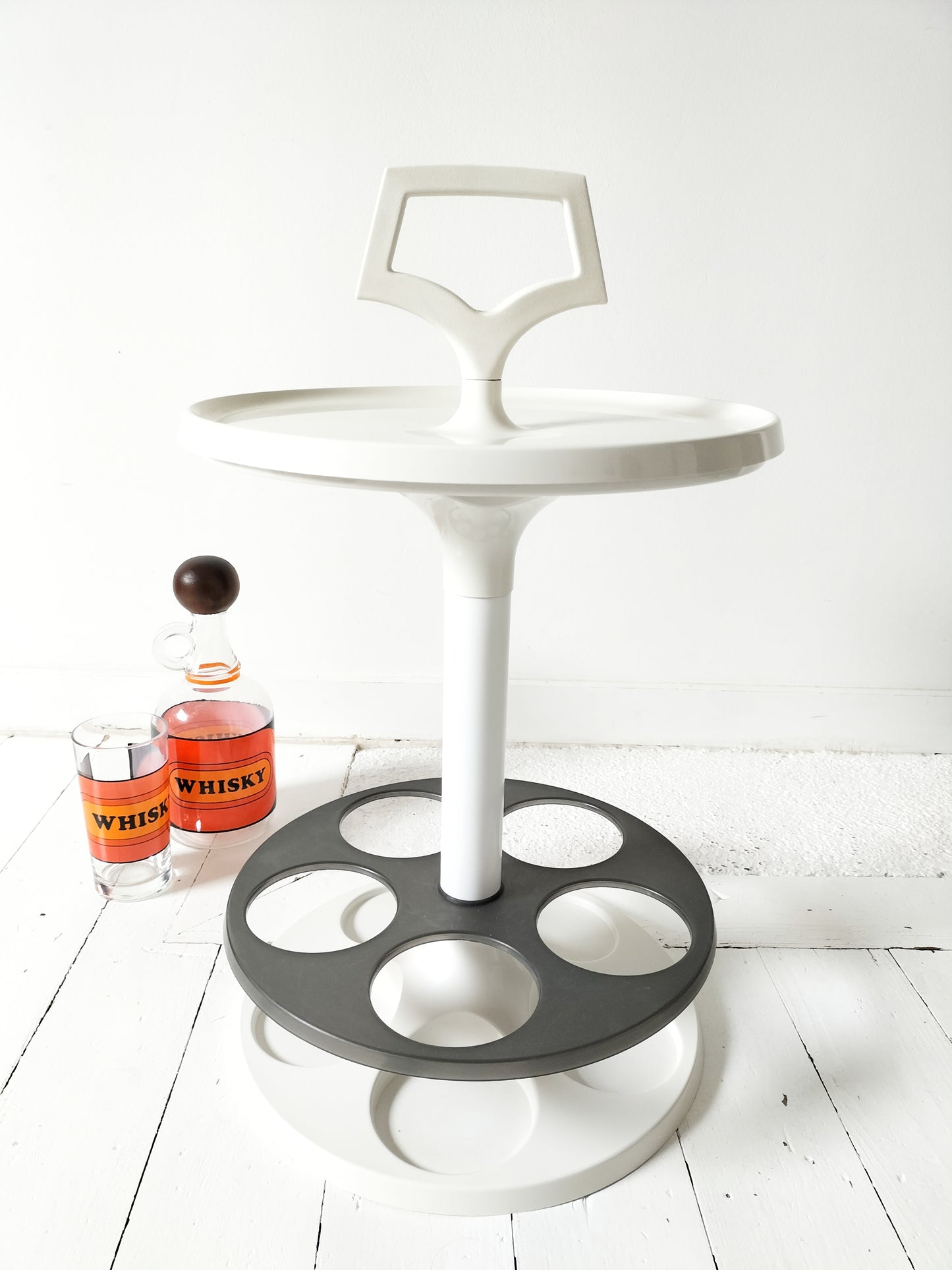 Mini bar portatif en plastique Flair pour Prisunic made in Holland