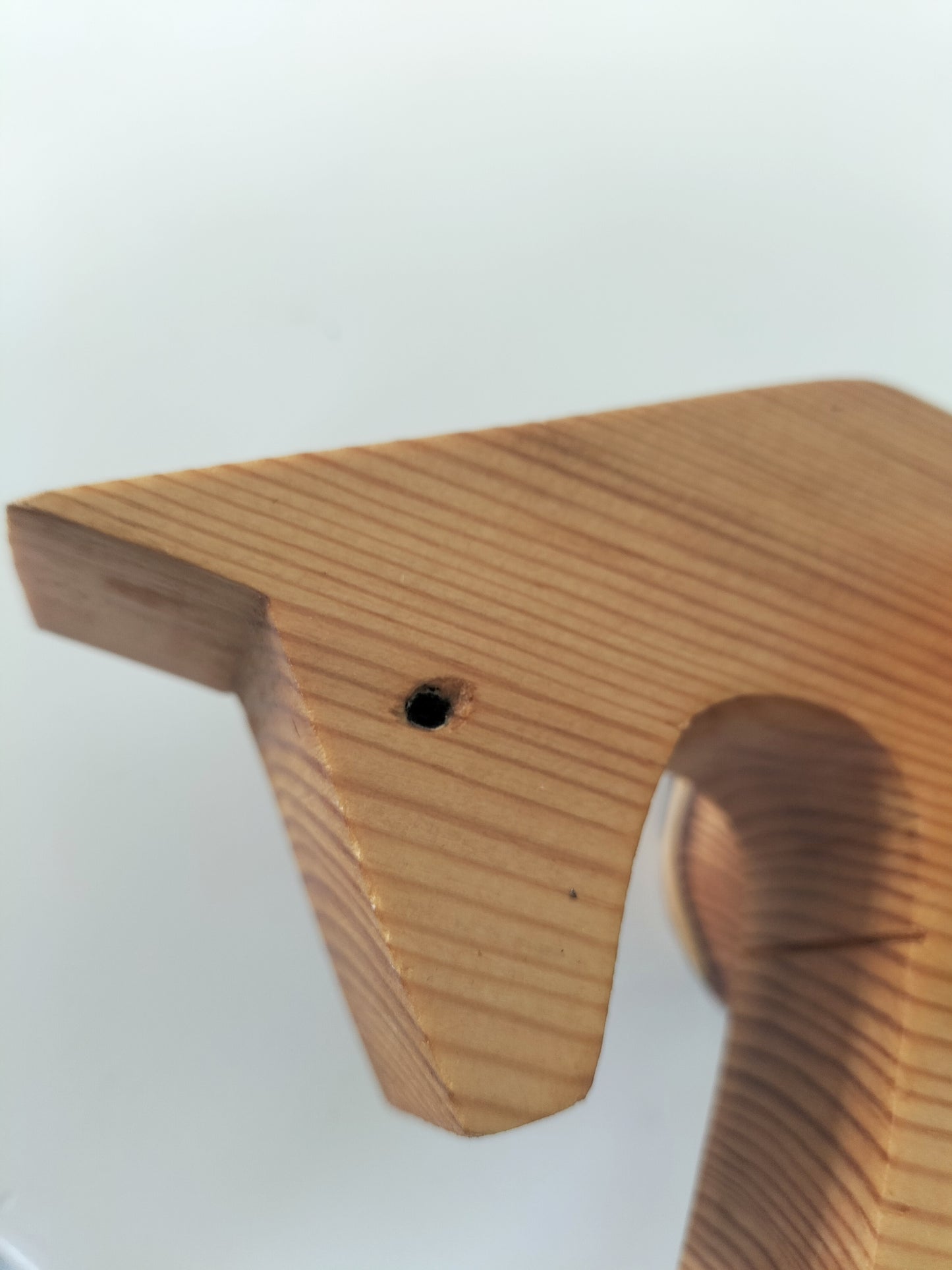 Porte-crayons âne en bois