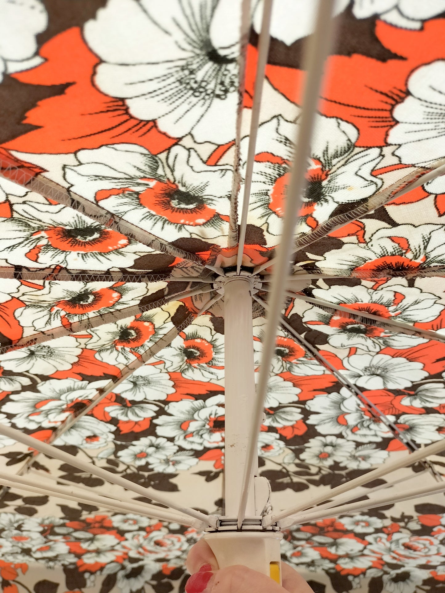 Parasol à franges vintage