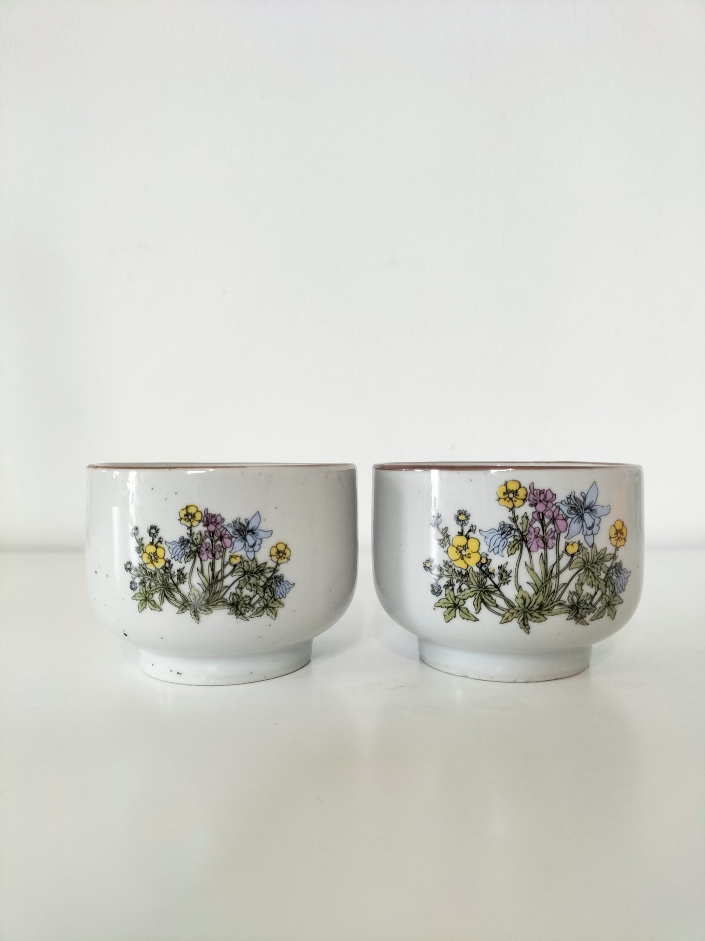 Duo de ramequins/ tasses en grès