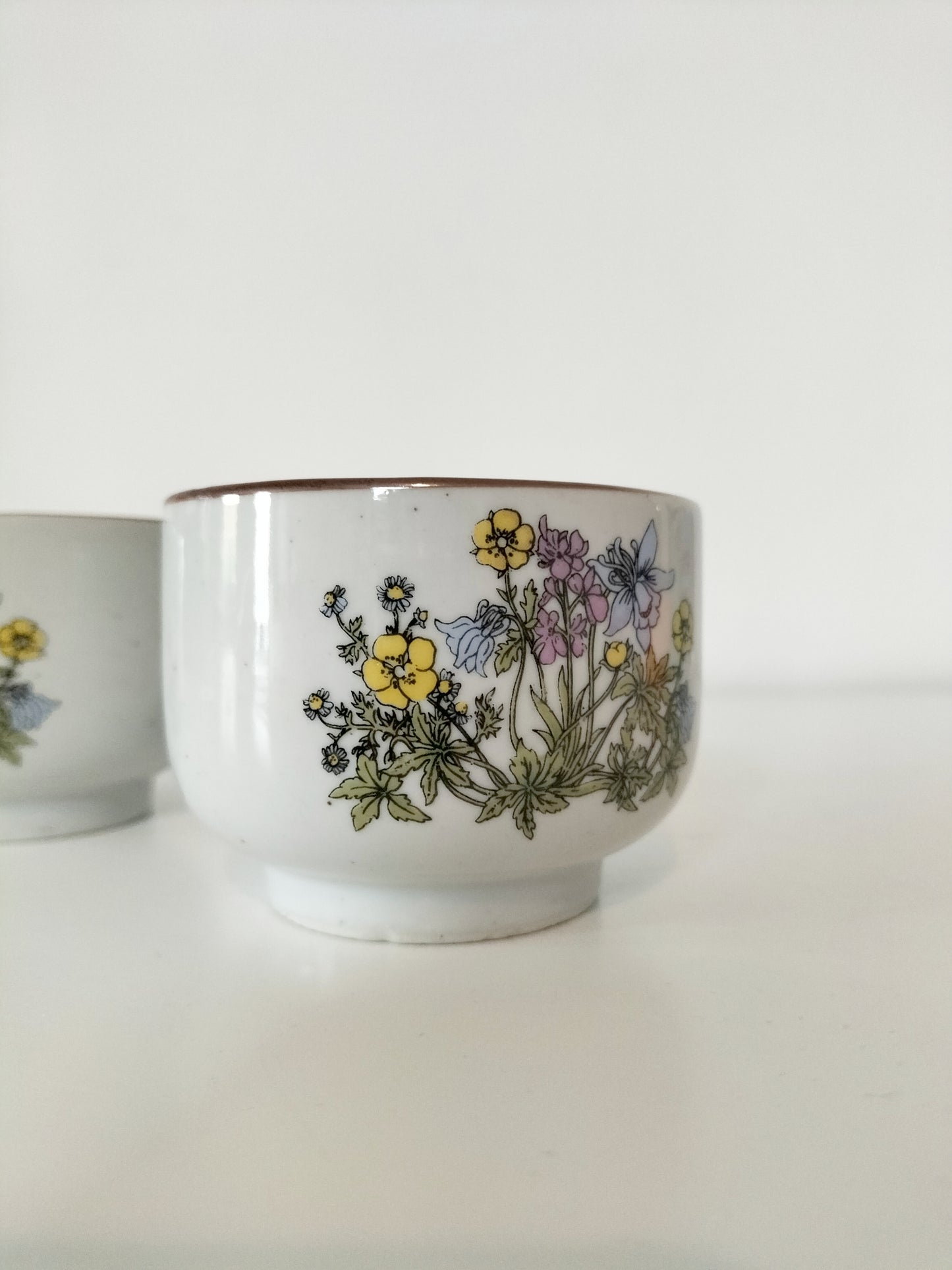 Duo de ramequins/ tasses en grès