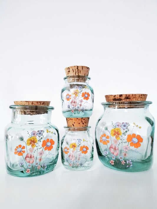 Pot en verre au choix