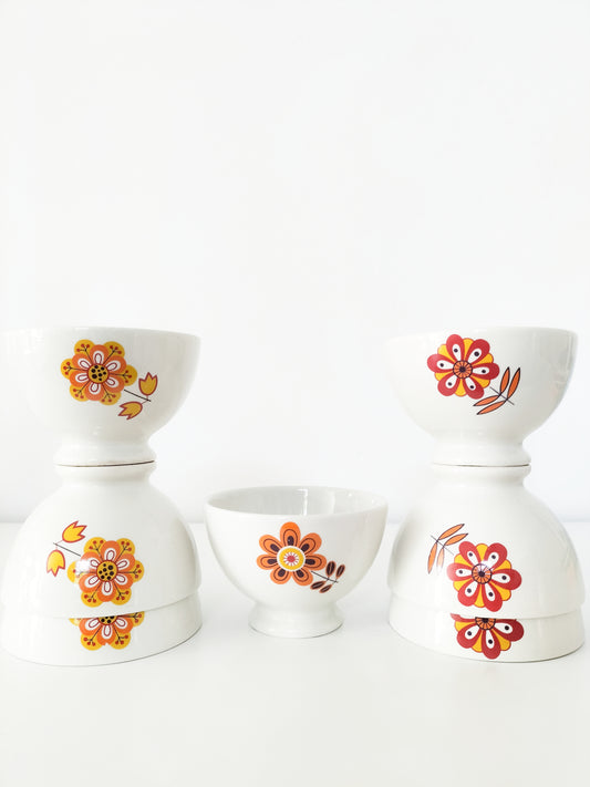 Petit bol Boch " 3 fleurs " au choix