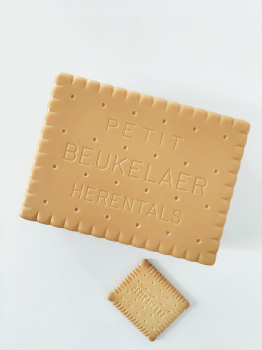 Boîte à lunch publicitaire petit beurre De Beukelaer