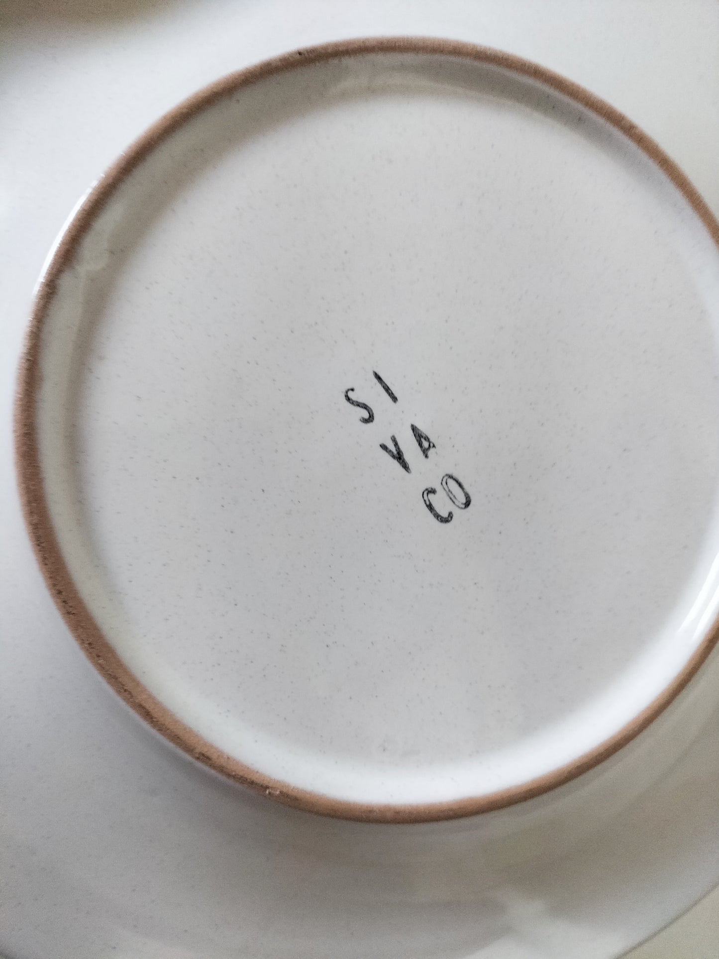 Passoire/ égouttoir/ rince-fruits en porcelaine