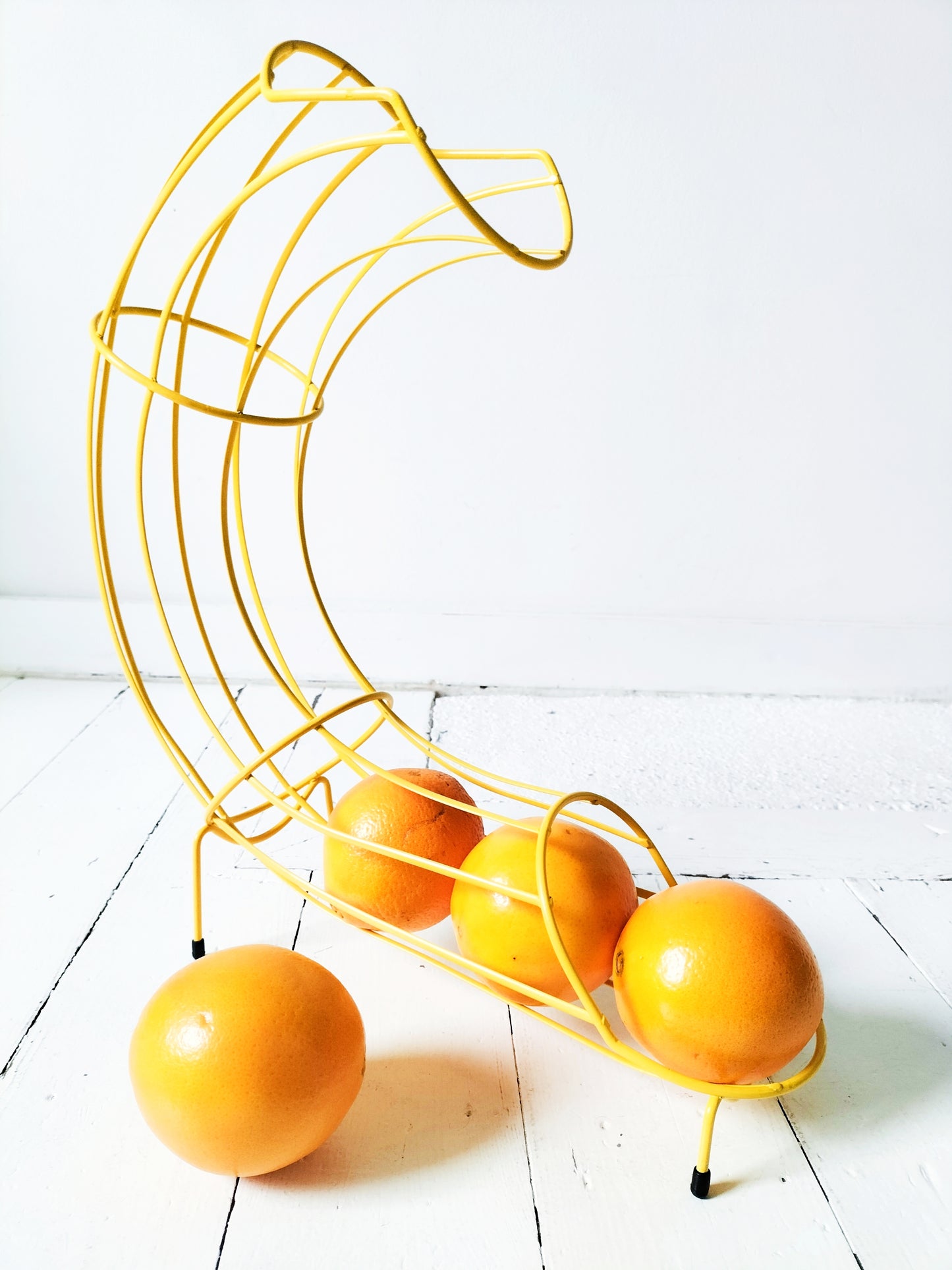 Distributeur à oranges métallique