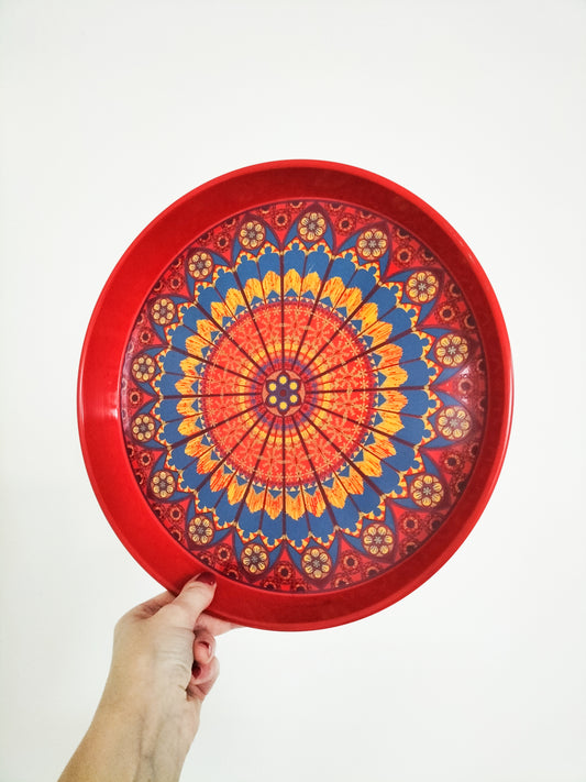 Plateau métallique Worcester Ware