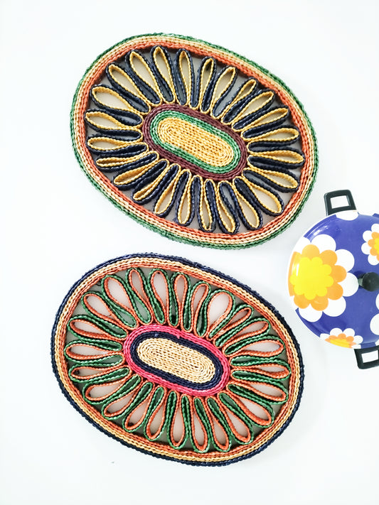 Dessous de plat en paille