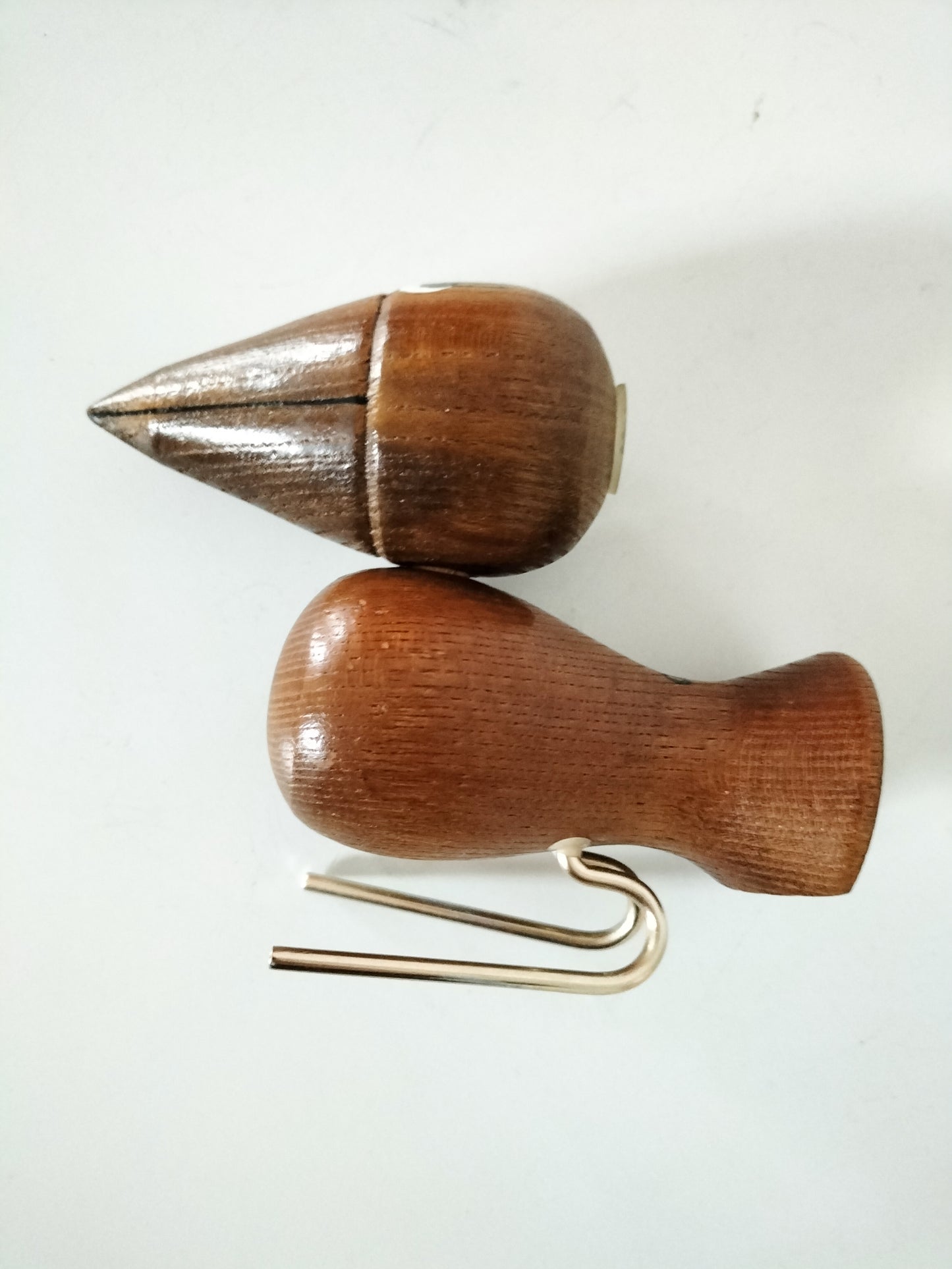 Duo salière et poivrière oiseau en bois