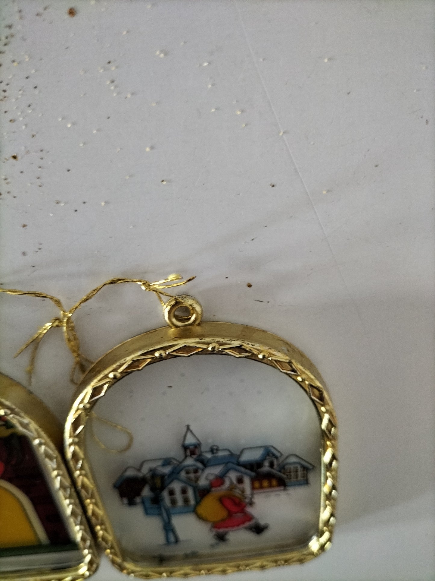 Petit vitrail de Noël (à l'unité)