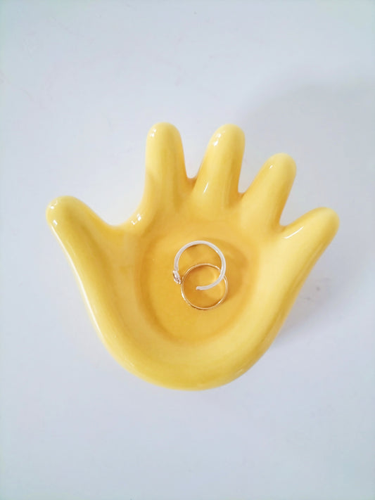 Petite main vintage en céramique