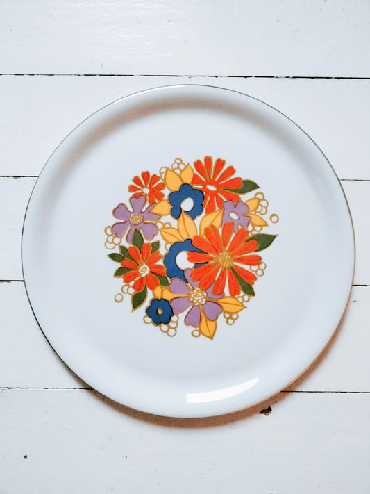 Grande assiette de service/ plat/ plateau porcelaine de France