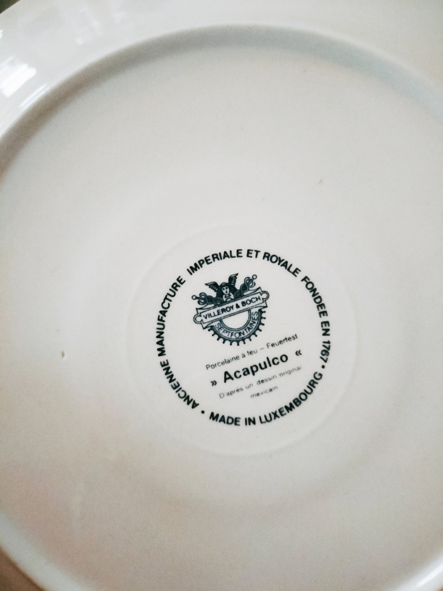 Bol à anses + soucoupe Villeroy et Boch Acapulco (à l'unité!)