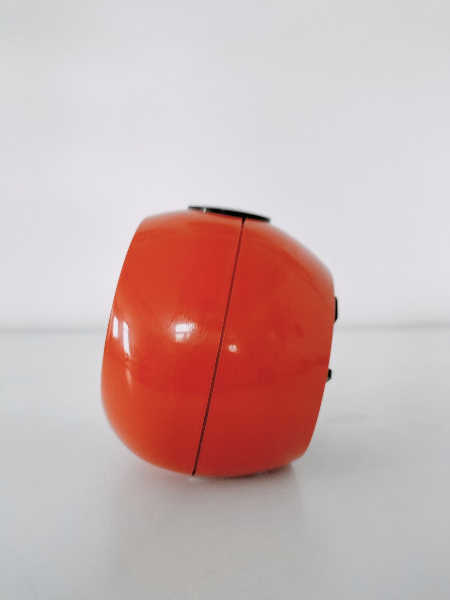 Réveil mécanique en plastique orange Germany