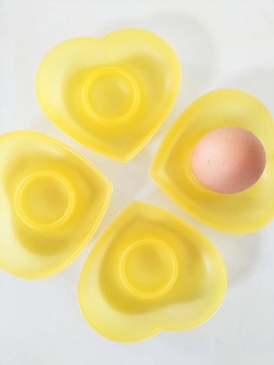 Ensemble de 4 coquetiers cœur