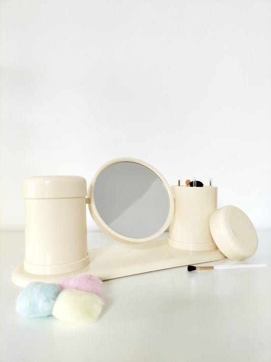 Miroir de table/ maquillage double face made in Hong Kong