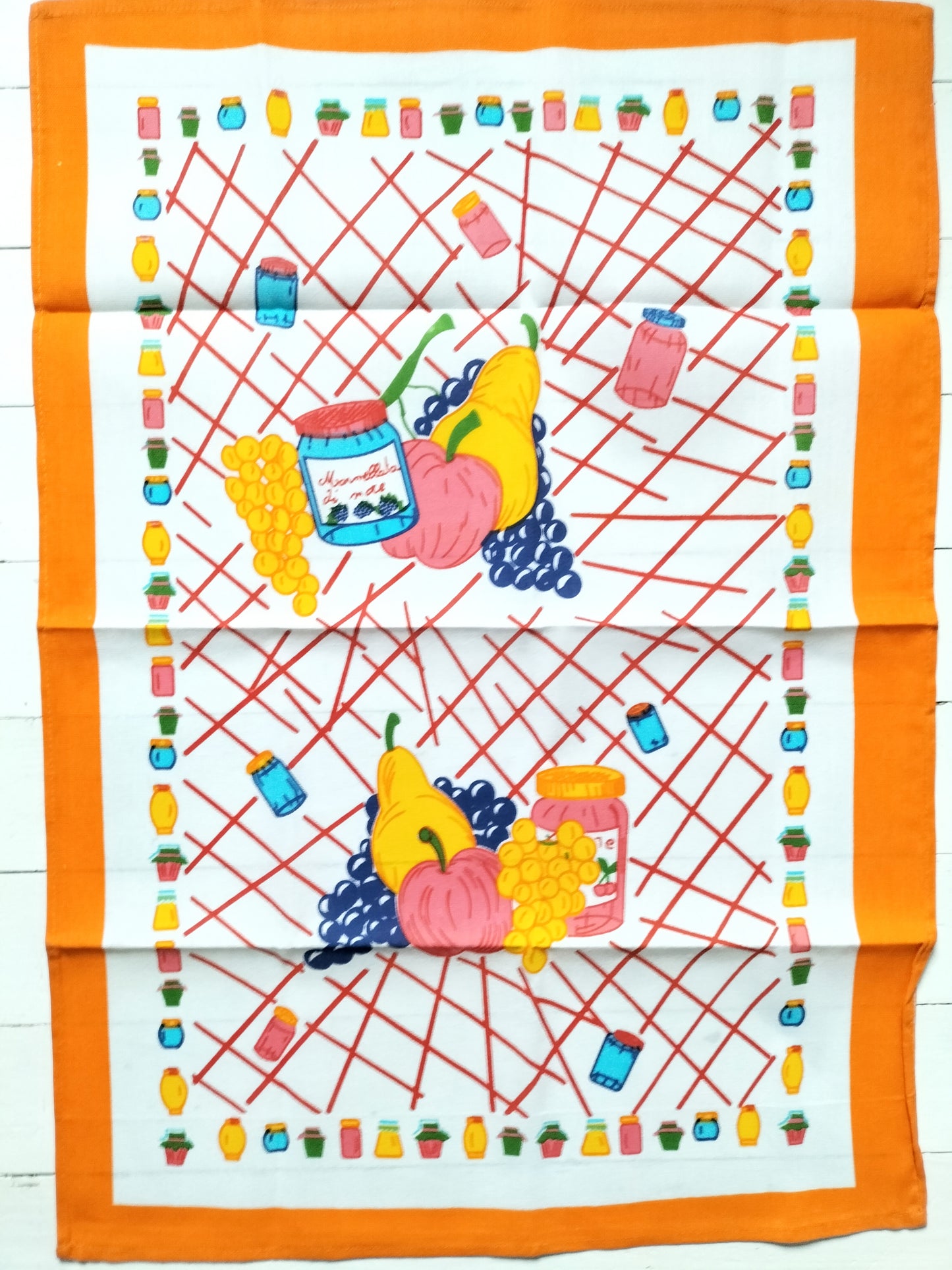 Très grand torchon de cuisine ou petite nappe