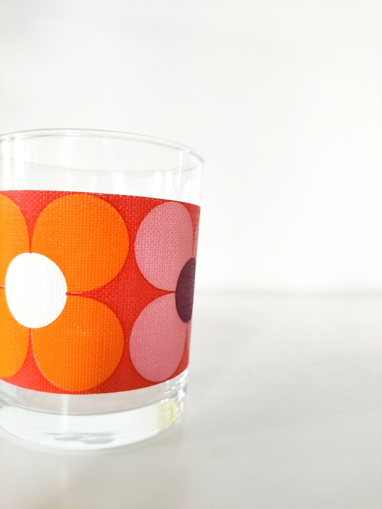 Ensemble de 3 petits verres/ photophores