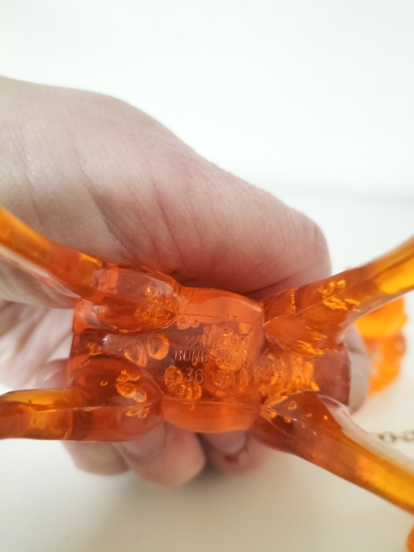 Ensemble biche et ses deux faons en plastique made in Hong-Kong