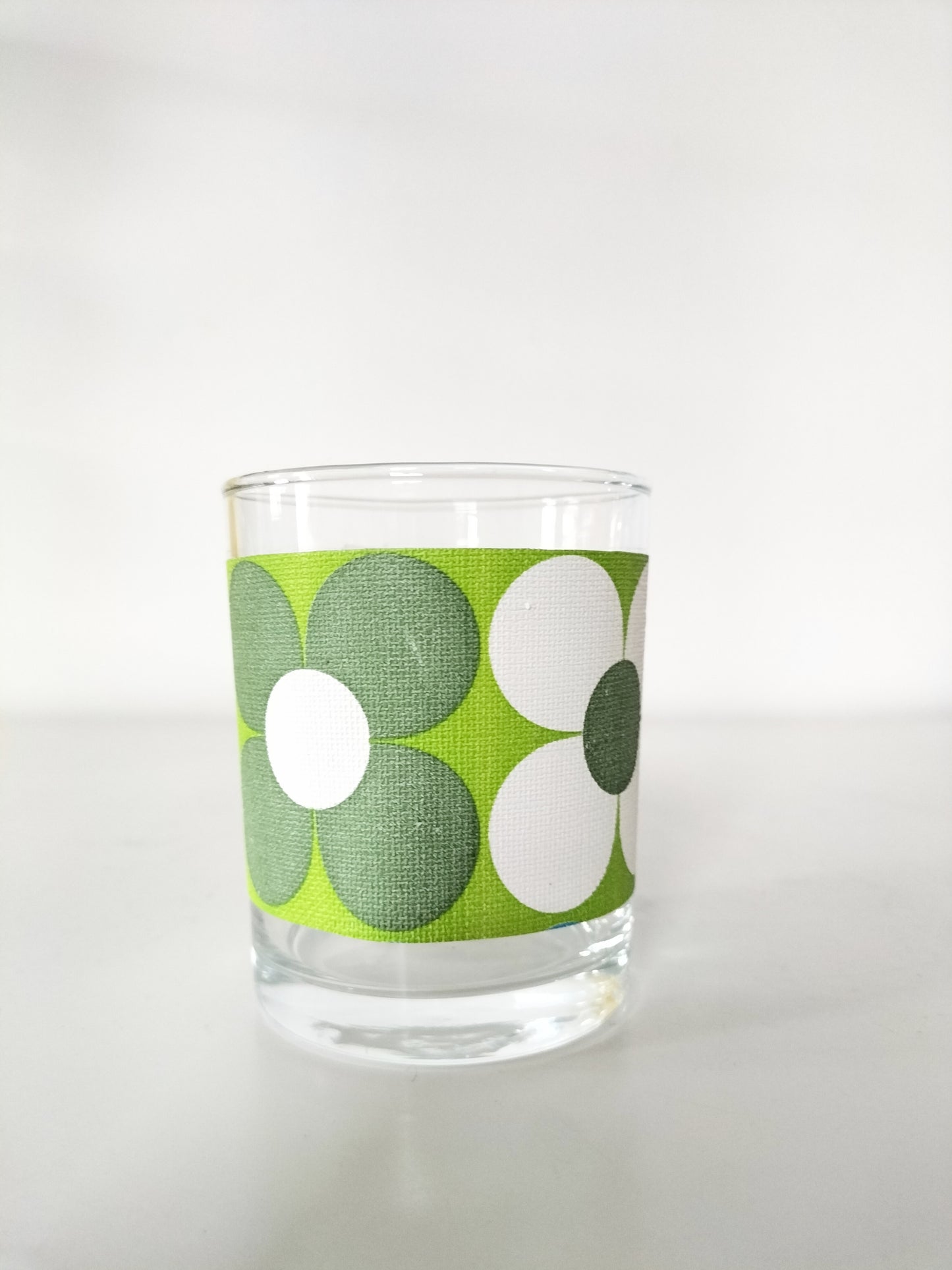 Ensemble de 3 petits verres/ photophores