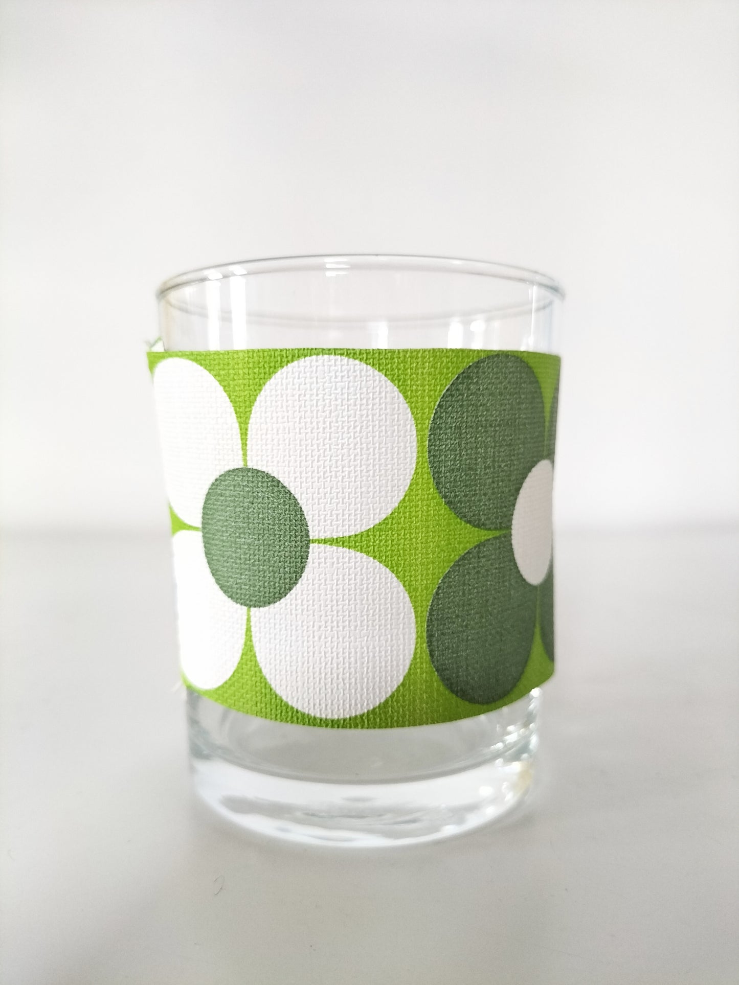 Ensemble de 3 petits verres/ photophores