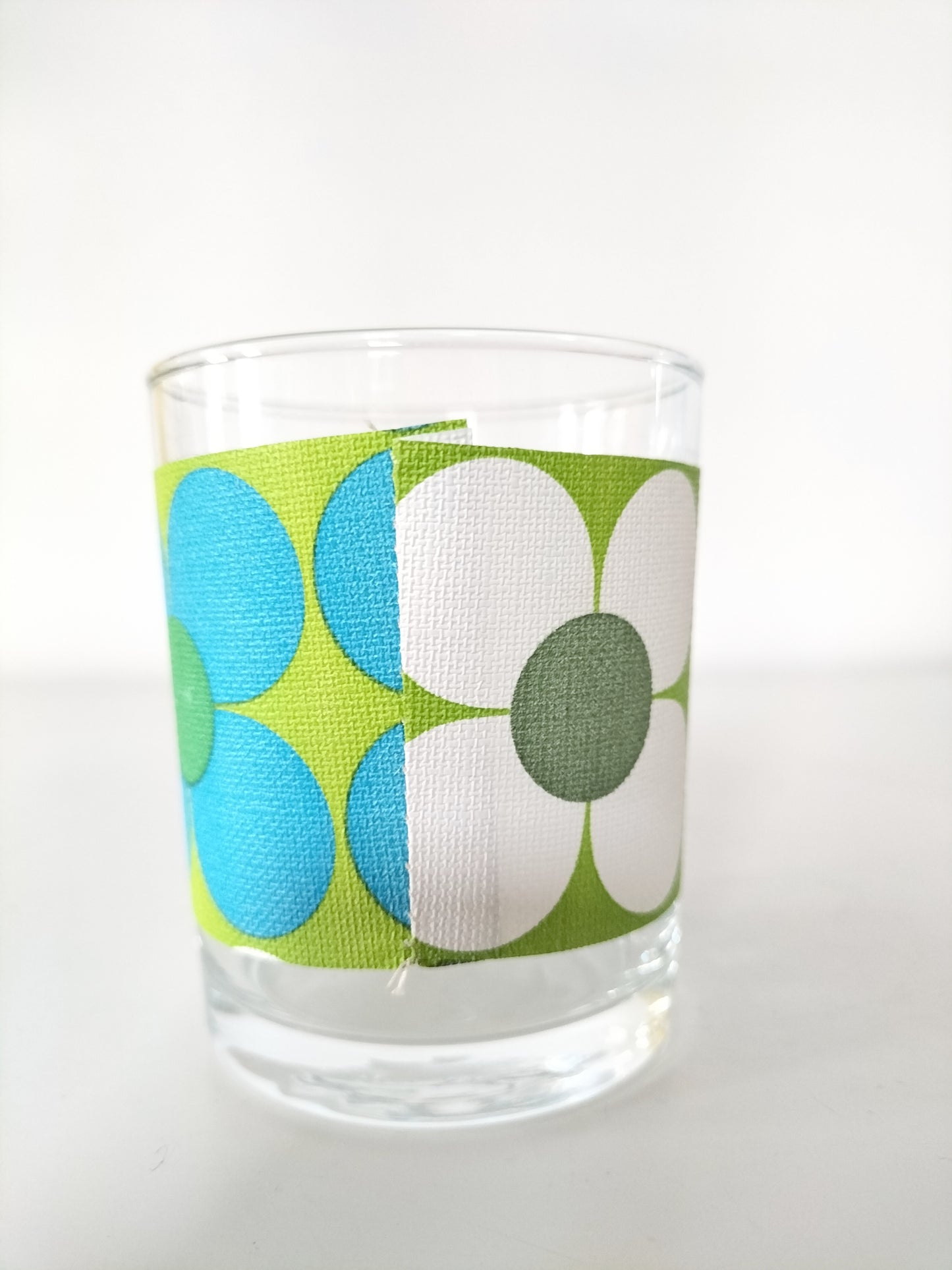 Ensemble de 3 petits verres/ photophores