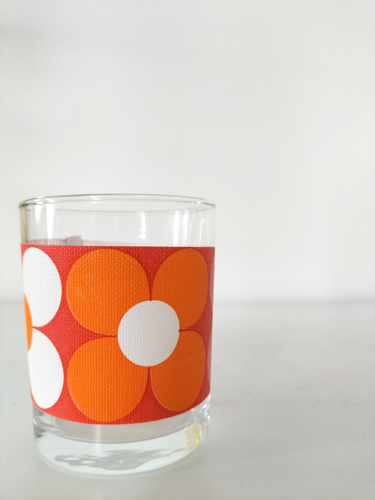 Ensemble de 3 petits verres/ photophores