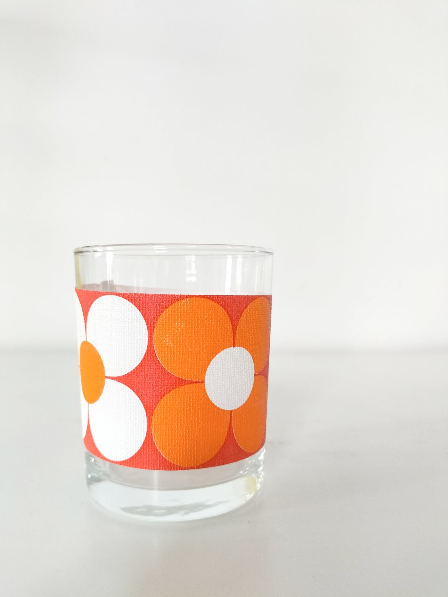 Ensemble de 3 petits verres/ photophores