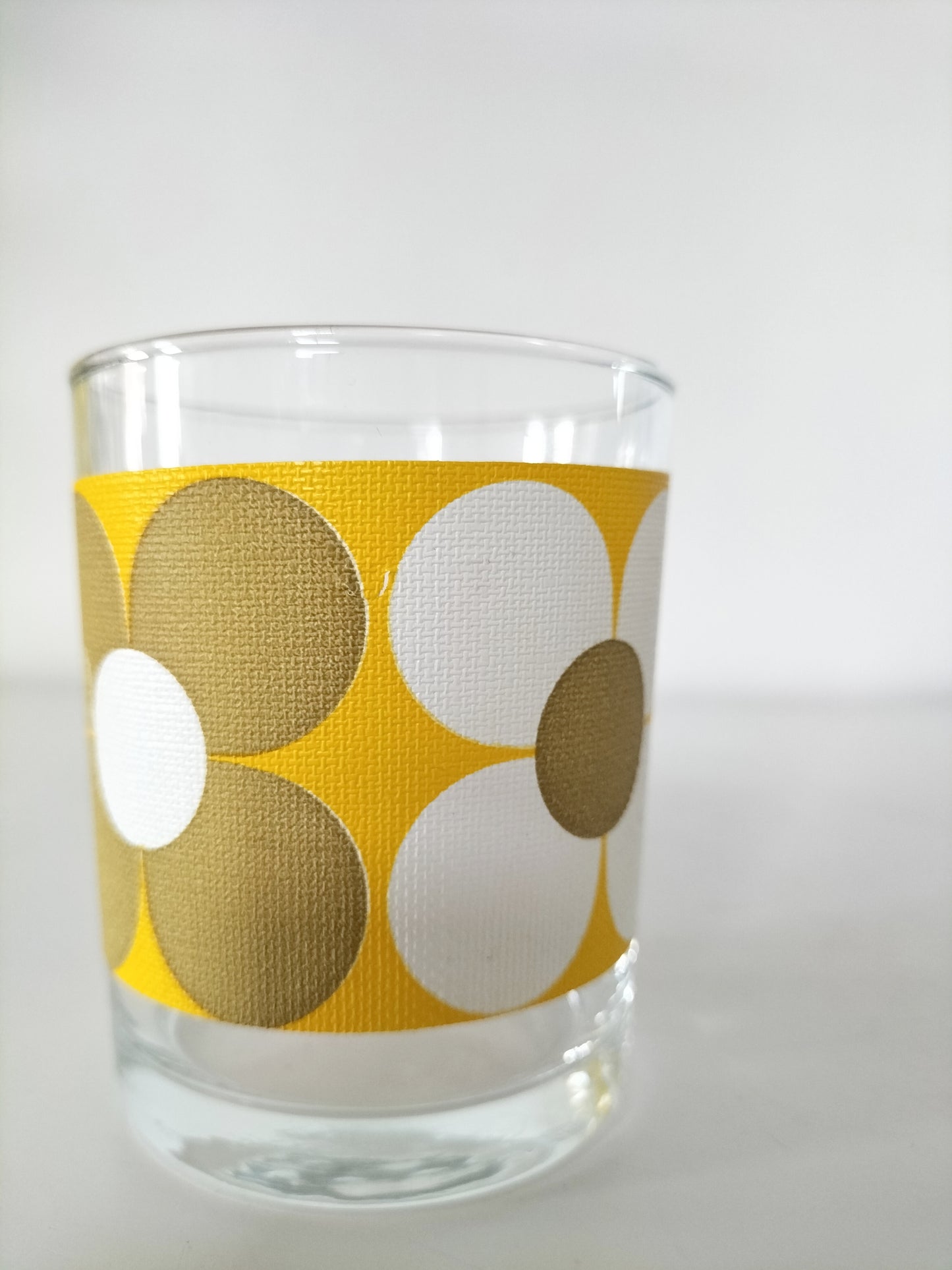 Ensemble de 3 petits verres/ photophores