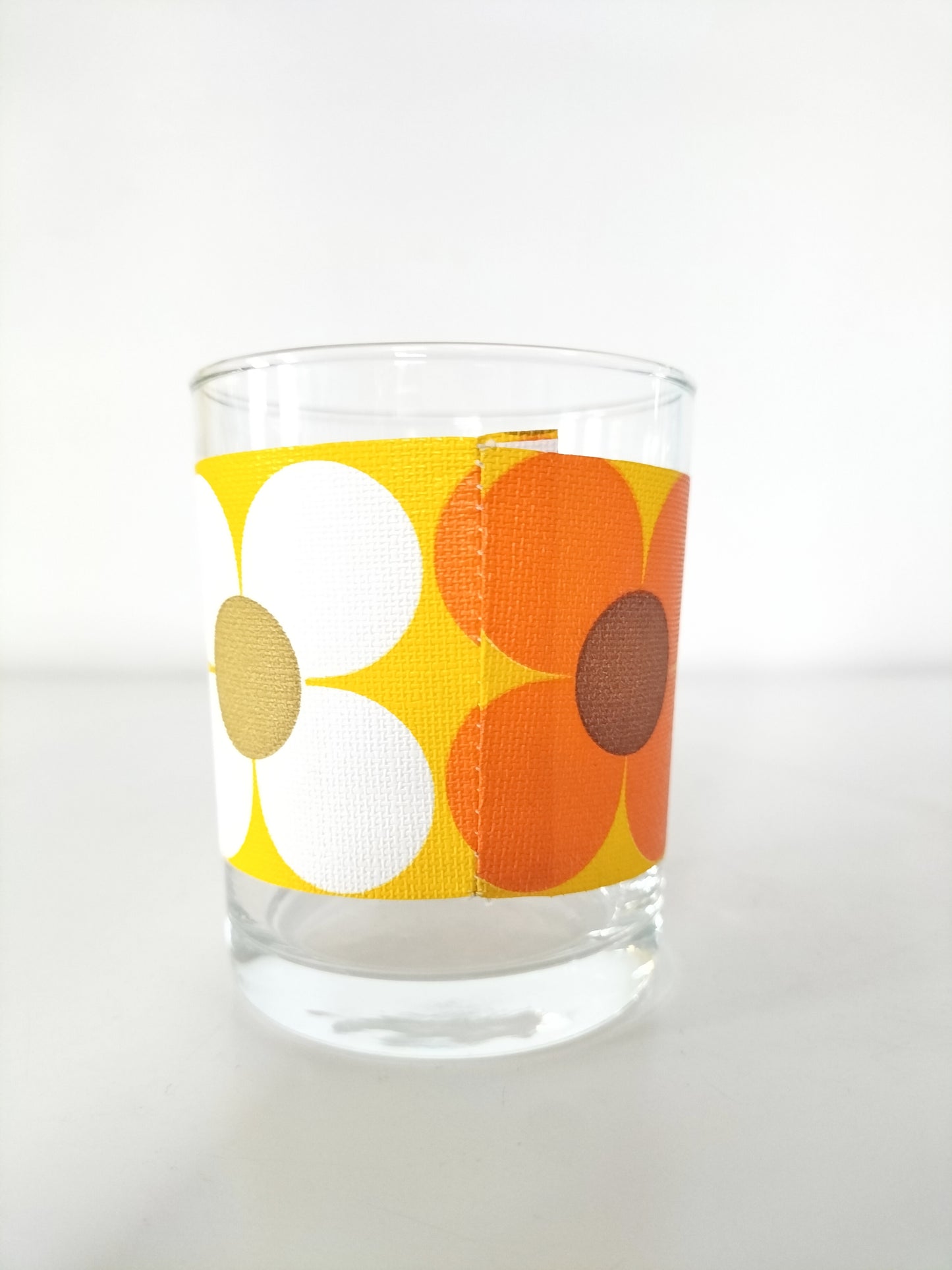 Ensemble de 3 petits verres/ photophores
