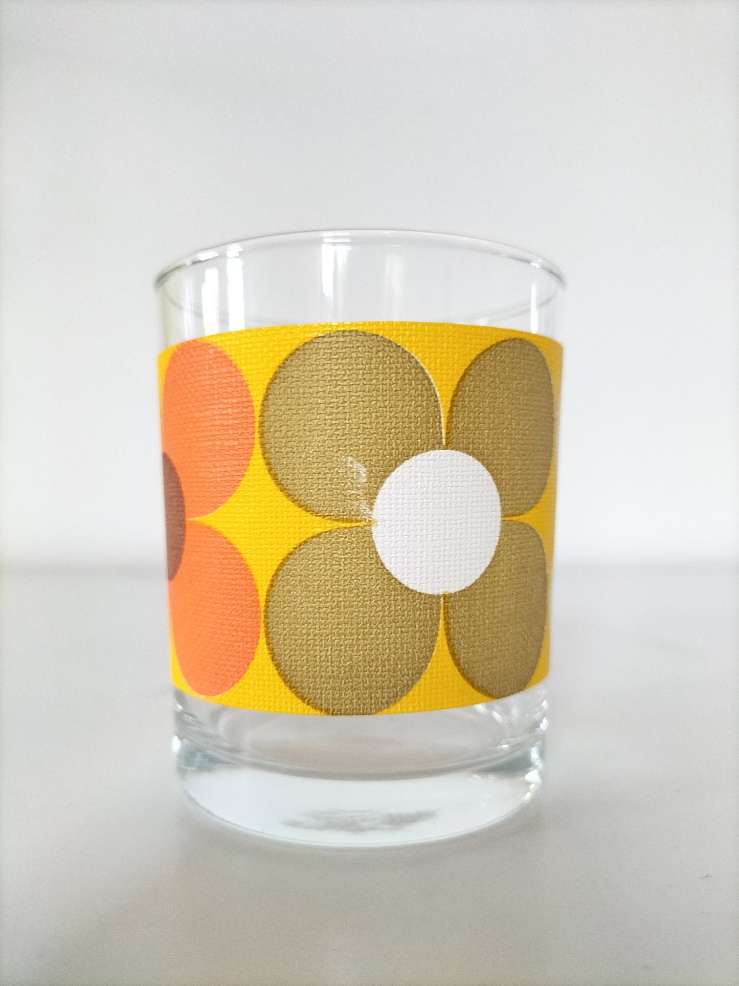 Ensemble de 3 petits verres/ photophores