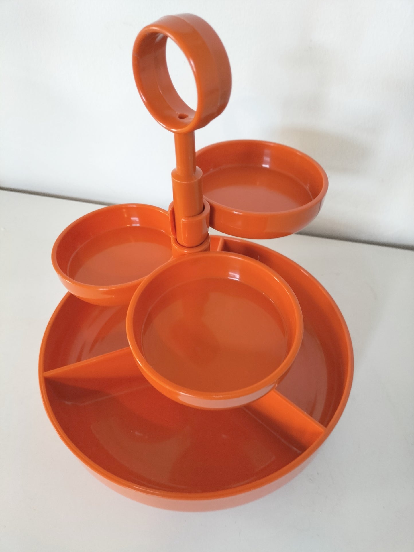 Plateau/ serviteur à apéritif en plastique Dialene Better Maid