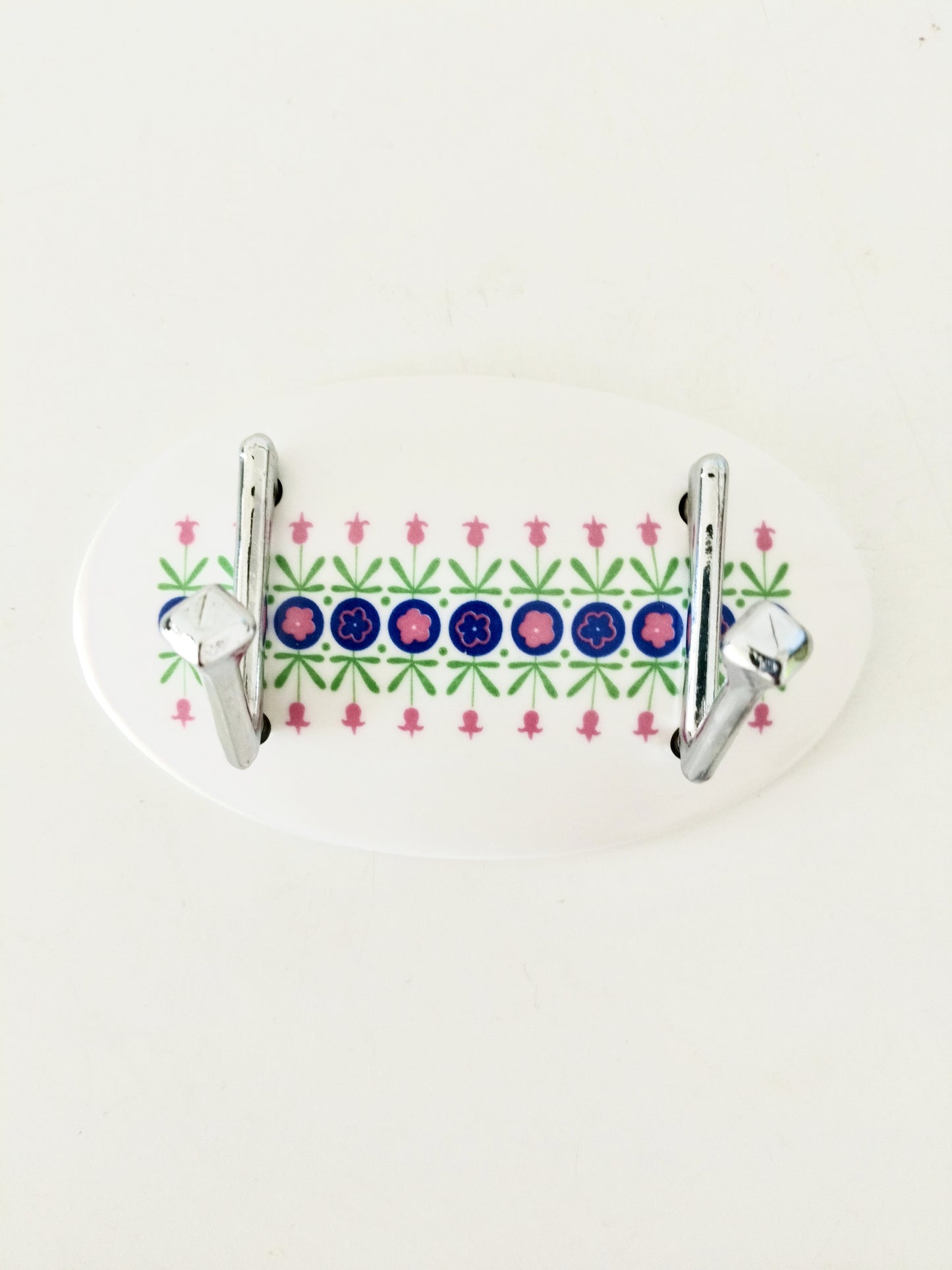 Petit porte-torchons deux patères