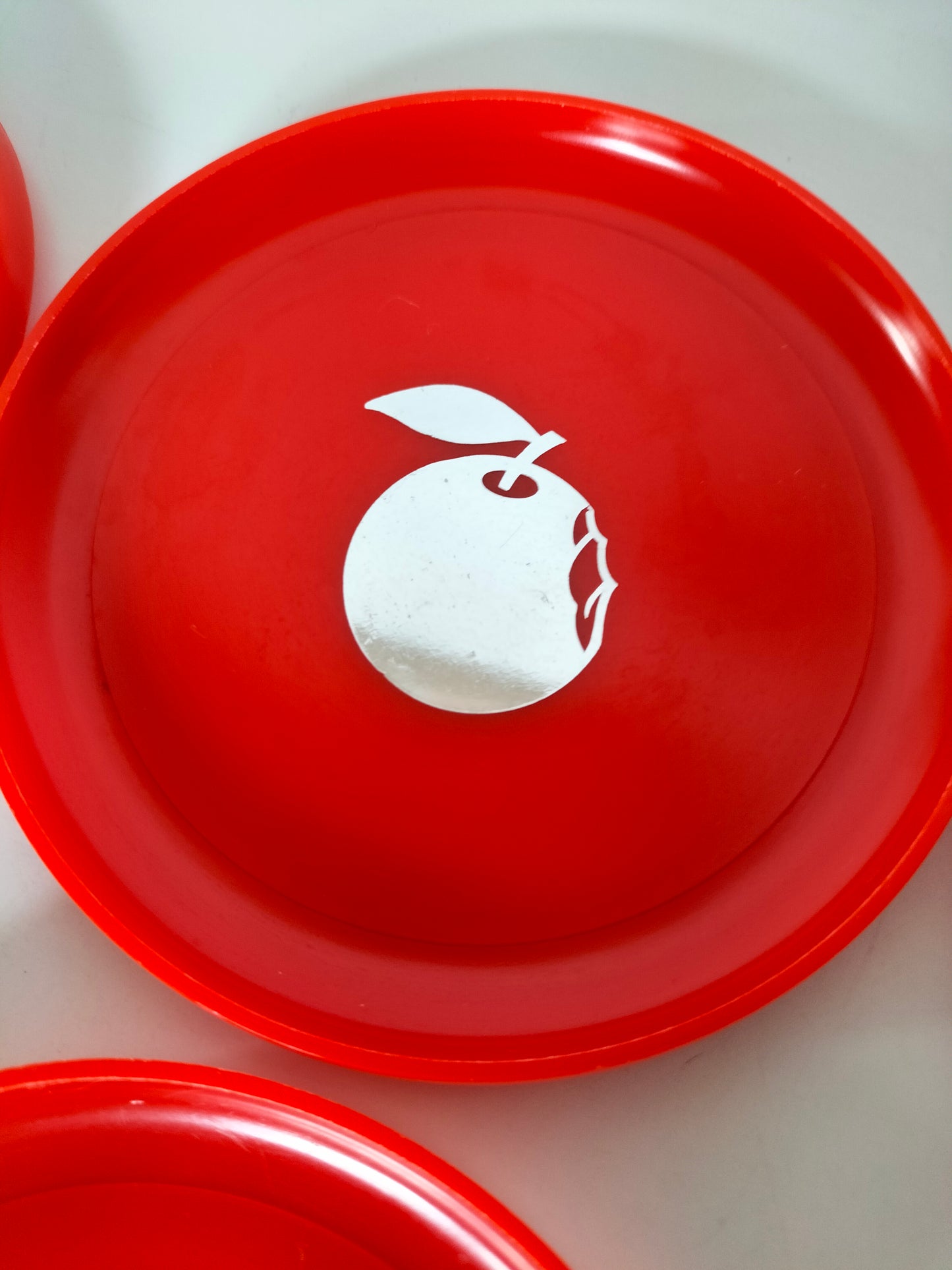 Set de 6 sous-verres pomme