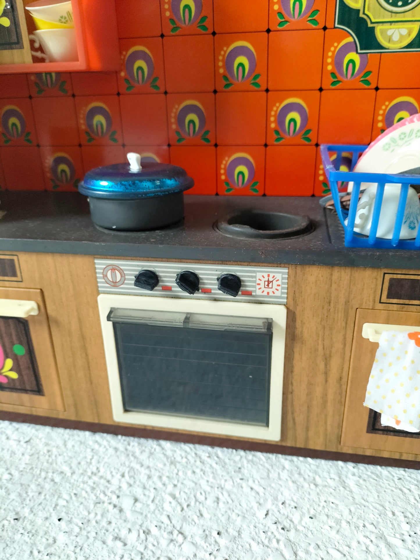 Cuisine miniature en tôle Martin Fuchs W-G