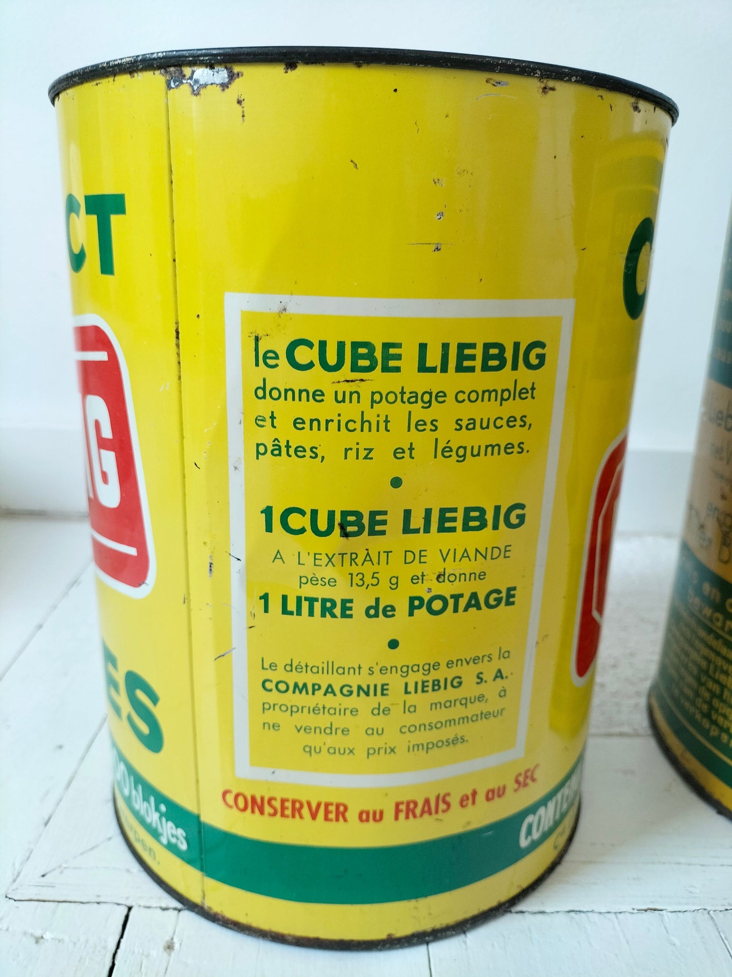 Ancienne boîte publicitaire Liebig au choix