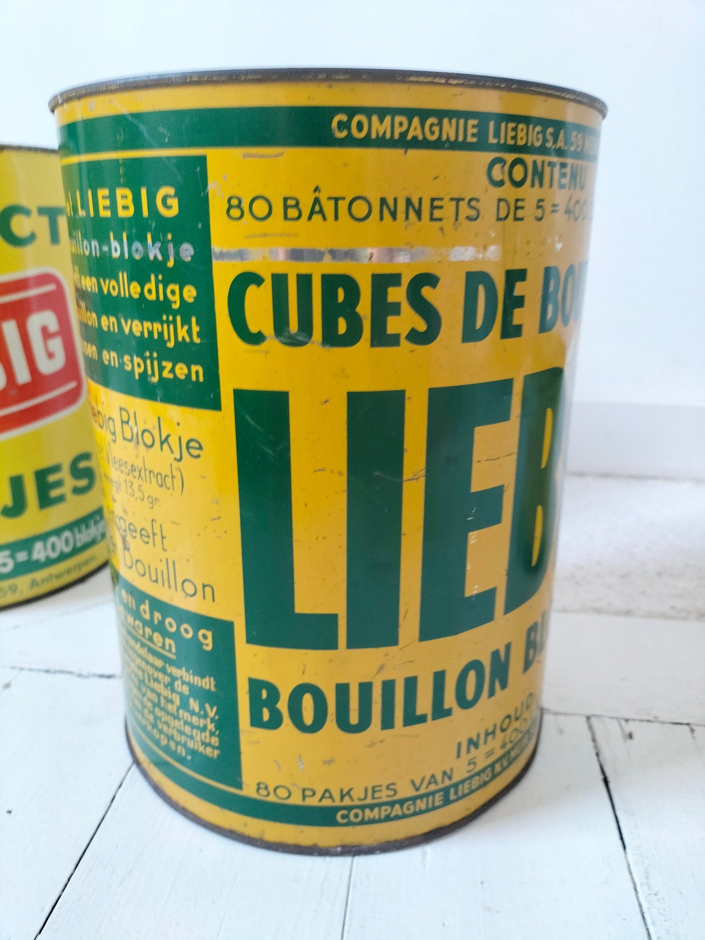 Ancienne boîte publicitaire Liebig au choix