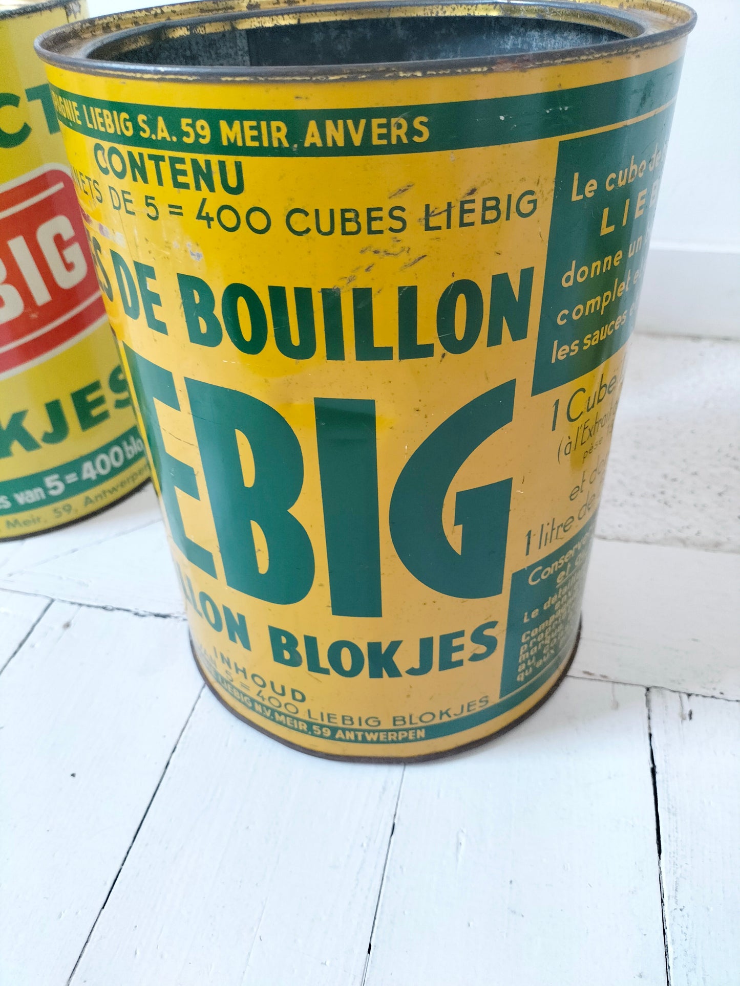 Ancienne boîte publicitaire Liebig au choix