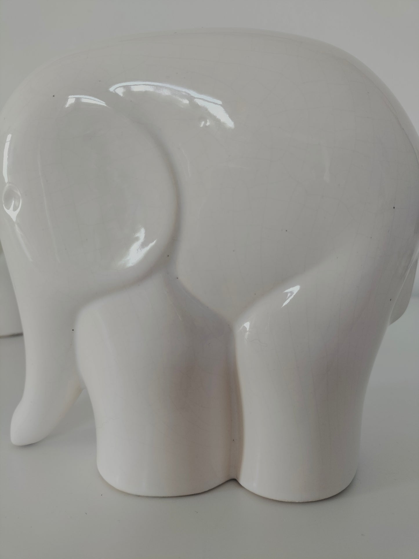 Trio d'éléphants en céramique